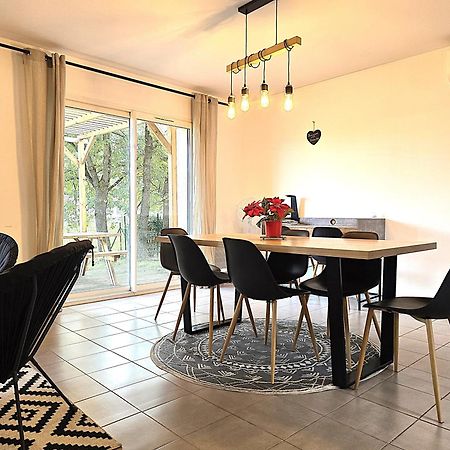 Le Clos Andree - Charmante Maison 8 Personnes - 5 Lits - Climatisation Reversible - Parking 3 Vehicules - Garage - Zone Nord Montauban - Terrasse Et Jardin Exterior foto