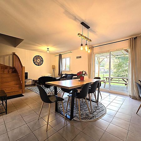 Le Clos Andree - Charmante Maison 8 Personnes - 5 Lits - Climatisation Reversible - Parking 3 Vehicules - Garage - Zone Nord Montauban - Terrasse Et Jardin Exterior foto